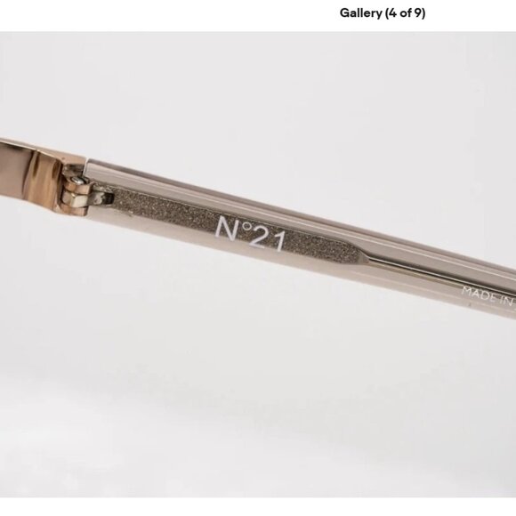 New No21 Sunglasses – Model N21S17 – 100% Authentic | Made in Japan main image 4